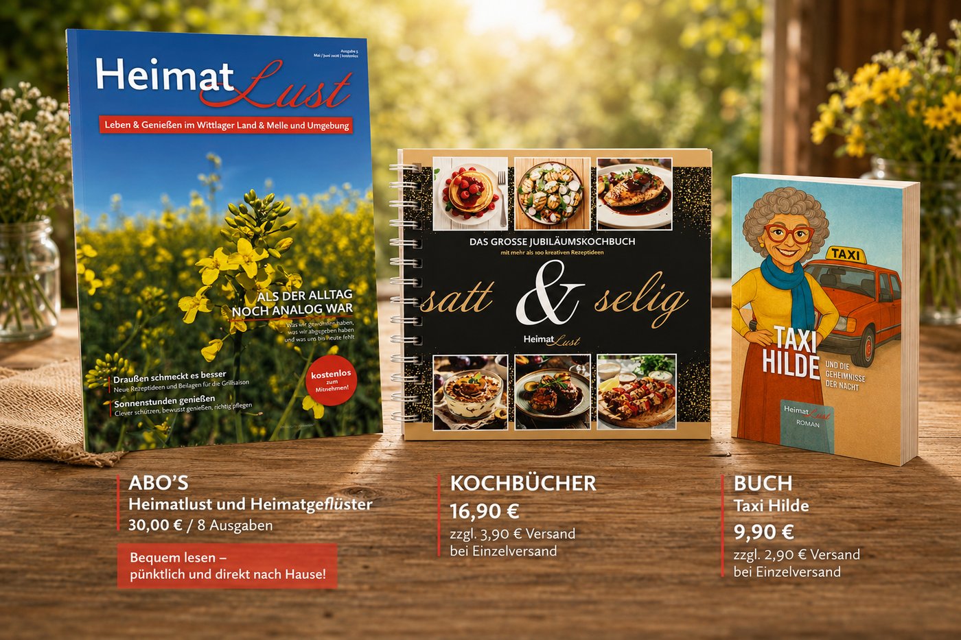 Produkte aus dem Heimatlust-Shop