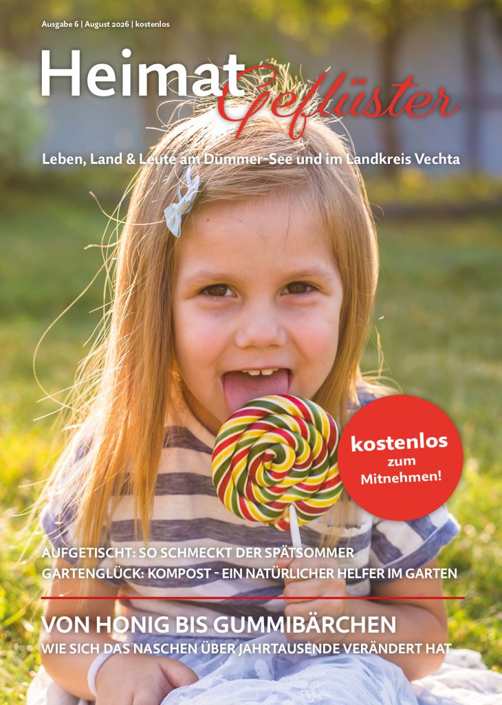 Geschenkabo 8 Ausgaben Heimatgeflüster Dümmer-See